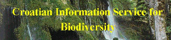 CIS B - Croatian Information Service for Biodiversity